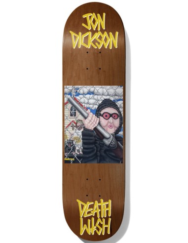 All Screwed Up Dickson 8.475" Skateboard Deck la livraison gratuite