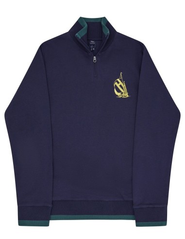 Hélas x Nautica 1/4 Zip Crewneck Sweatshirt le concept de la Pate a emporter 