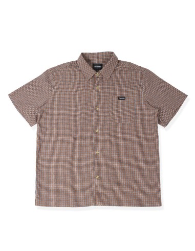 Avignon Plaid Short Sleeve Buttondown Shirt À commander