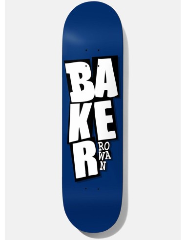 B2 Stacked Name Rowan 8.25'' Skateboard Deck JUSQU'A -70%! 